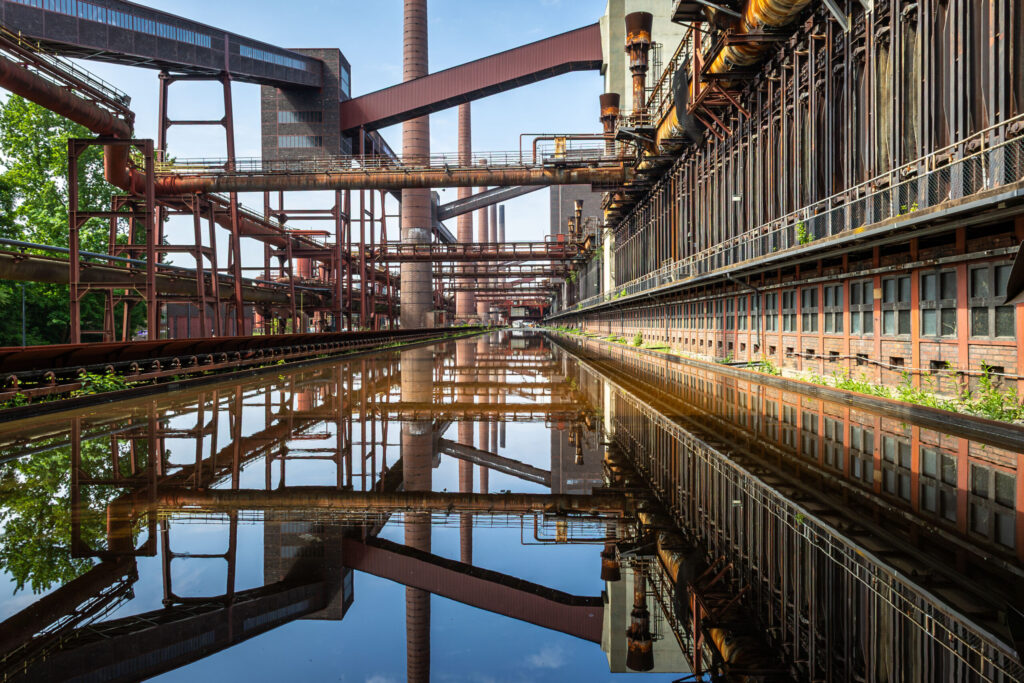 Gemeinsam mit den Lichtfängern Iserlohn bei einer Fotoführung in der Zeche Zollverein